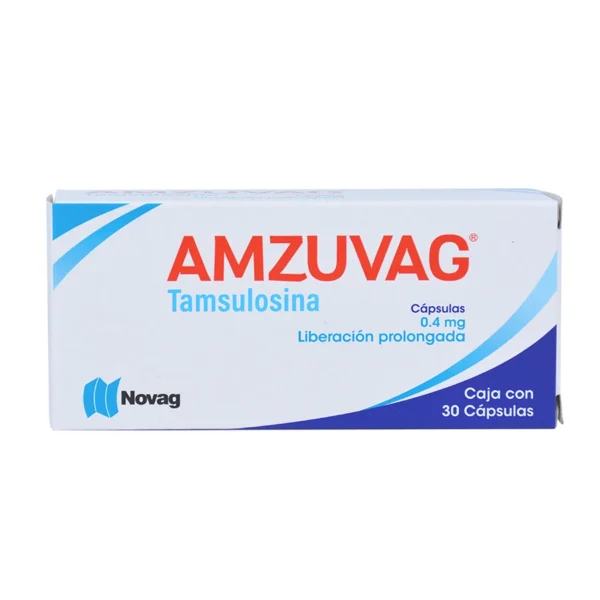 AMZUVAG (TAMSULOSINA 0.4MG) 30CAPS