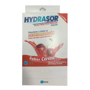 HYDRASOR CEREZA POLVO  2.9G 1.5G 3.5G C/25SOB