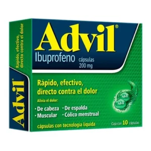 ADVIL CAPS 200MG C/10