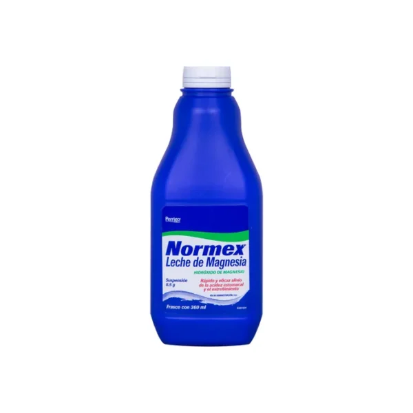 NORMEX(LECHE DE MAGNESIA 0.5G)360ML SUSP &