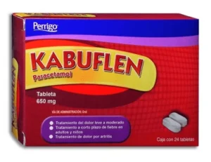 PARACETAMOL TAB 650MG C/24