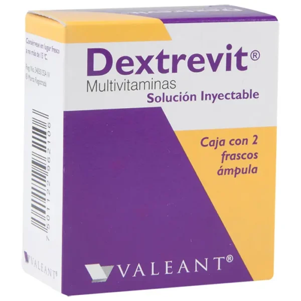 DEXTREVIT SOL INY 10ML C/2 FRASCOS
