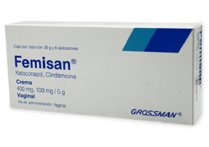 FEMISAN CRA VAG 100MG 400MG C/30G