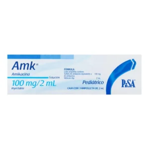 AMK 100MG  SOLUCION INYECTABLE C/1
