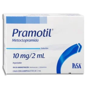 PRAMOTIL  SOLUCION INYECTABLE C/6