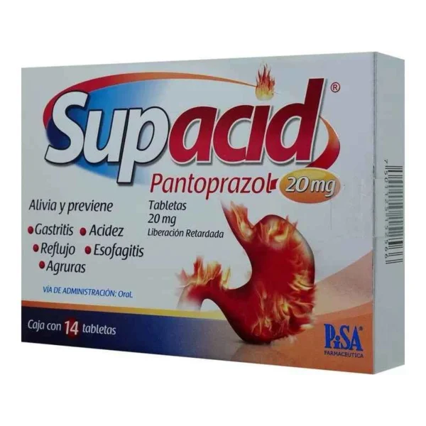 SUPACID TAB 20MG C/14