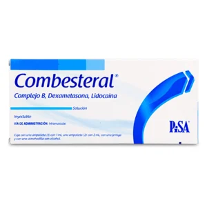 COMBESTERAL SOL INY 5G 4G 30MG C/2