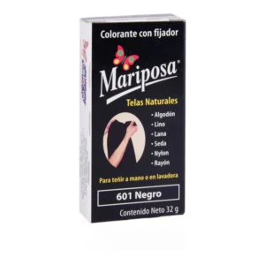COLORANTE MARIPOSA NEGRO 601 C/32G