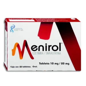 MENIROL AZETIMIBA / SIMVASTATINA TAB 10 MG /20 MG C/28