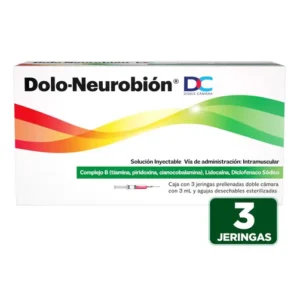 DOLO NEUROBION DC SOL INY C/3ML
