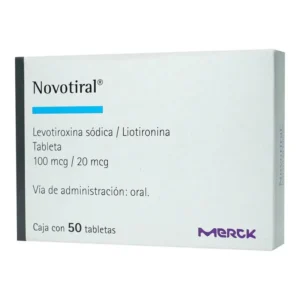 NOVOTIRAL TAB 100MG 20MG C/50