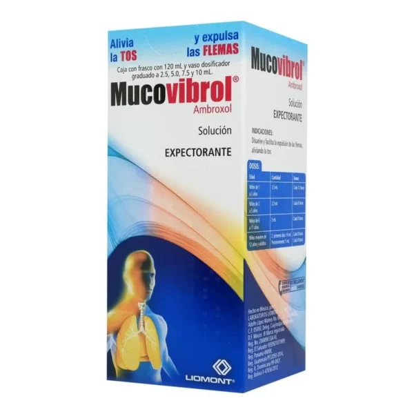 MUCOVIBROL SOL 300MG C/120 ML