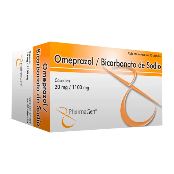 OMEPRAZOL/BICARBONATO SODIO  CAPS 1100MG 20MG C/30