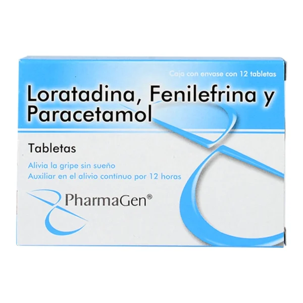 LORAT FENILEF PARACE 12 TAB 2.5/5/500 MG