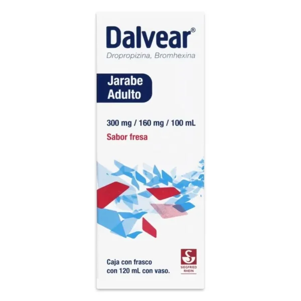 DALVEAR JAB 300MG 160MG  C/120ML