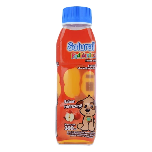 SOLURAL PEDIATRICO MANZANA SOL ORAL   0.29G 135G C/300ML