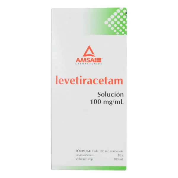 LEVETIRACETAM 100MG/ML(PISARPEK)1FCO SOL