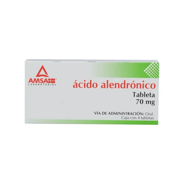 ACIDO ALENDRONICO 70MG (FOSALACIN) 4TABS