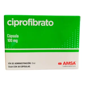 CIPROFIBRATO CAPS 100MG C/30