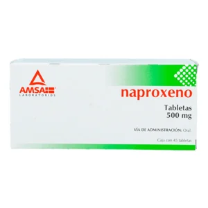 NAPROXENO TAB 500MG C/45
