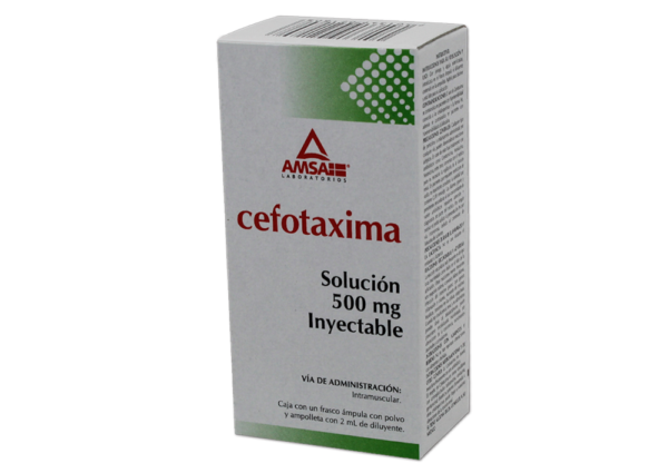 CEFOTAXIMA SOL INY 500MG C/1