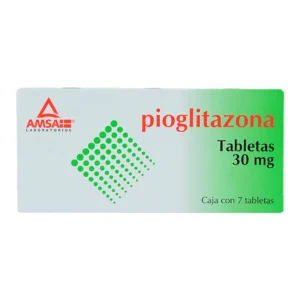 PIOGLITAZONA TAB 30MG C/7