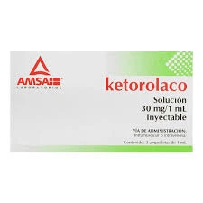 KETOROLACO SOL INY 30MG C/3