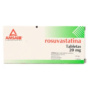 ROSUVASTATINA TAB  20MG C/15