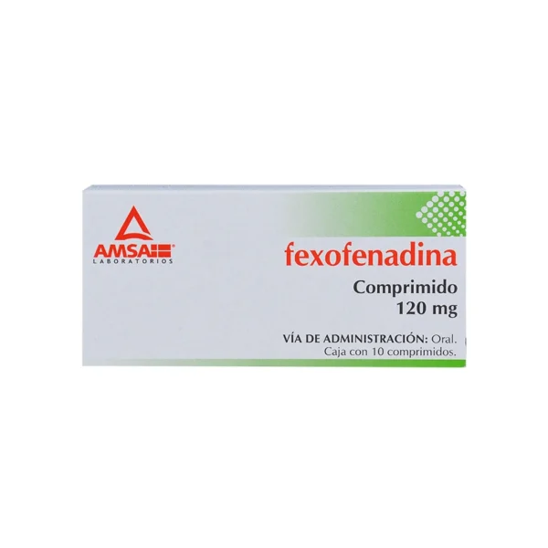 FEXOFENADINA COM 120MG C/10