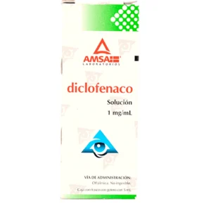 DICLOFENACO SOL OFT 1G C/5ML