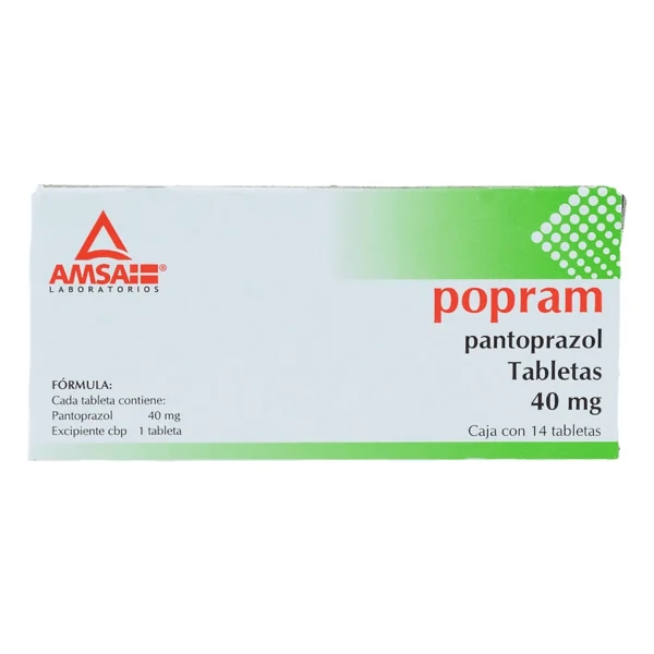 POPRAM (PANTOPRAZOL 40MG) 14TABS