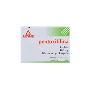 PENTOXIFILINA TAB 400MG C/30 AMSA