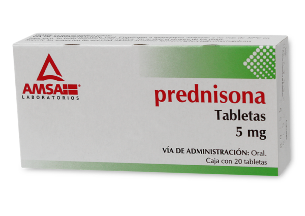 PREDNISONA TAB 5MG C/20