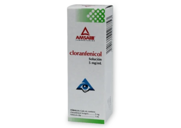 CLORANFENICOL  SOL OFT 5MG C/1ML