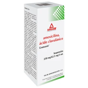 AMOXICILINA ACIDO CLAVULANICO SUSP SUSP 250MG 62.5MGC/60ML