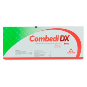COMBEDIDX SOL INY 4MG C/3AMP