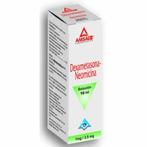 DEXAMETASONA , NEOMICINA SOL 1 MG/ 3.5 MG /1 ML