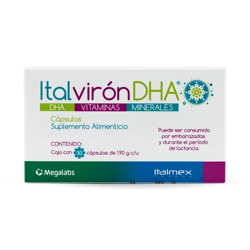 ITALVIRON DHA CAP 190G C/30