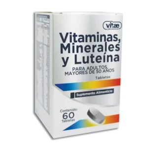 VITAMINAS, MINERALES Y LUTEINA VITAE TAB C/60