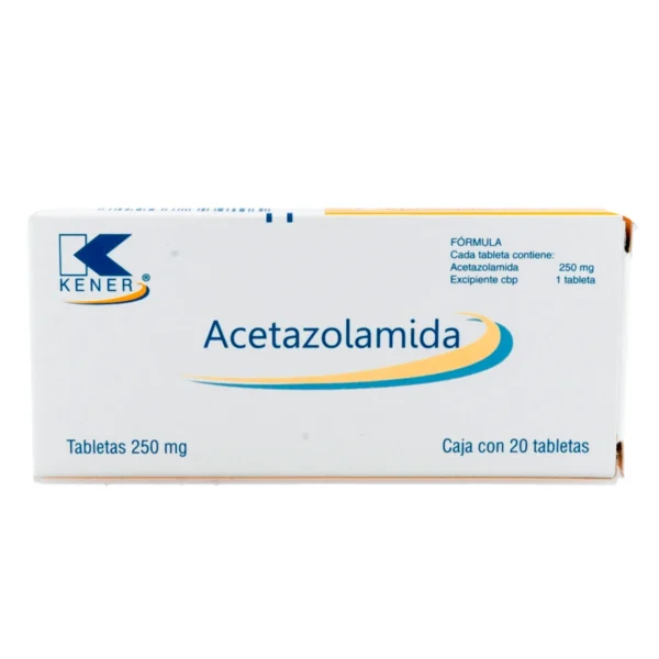 ACETAZOLAMIDA 250MG (AKEZOL) 20TABS