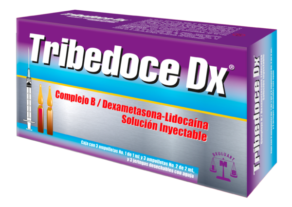 TRIBEDOCE DX SOL INYMG 4MG 30MG C/3AMP