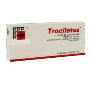 TROCILETAS CEREZA TAB 1.45MG C/10
