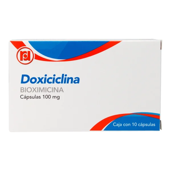 DOXICICLINA CAPS 100MG C/10