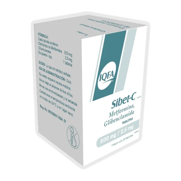 SIBET-C TAB 500MG 2.5MG C/30