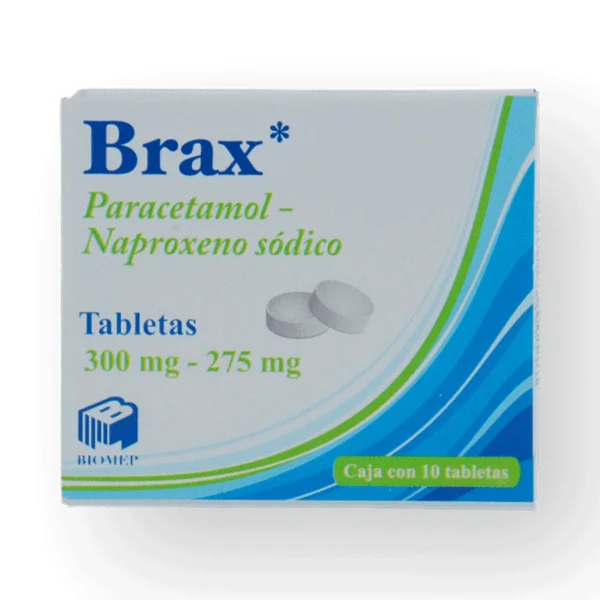 BRAX TAB 275MG 300MG C/10