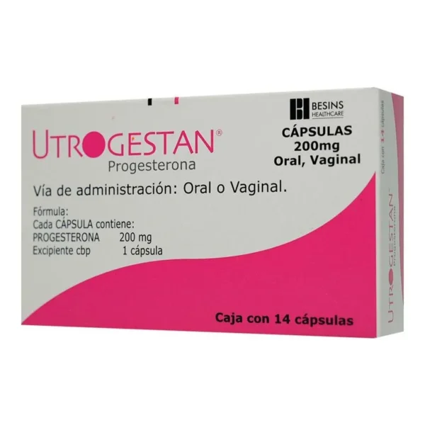 UTROGESTAN CAP 200MG C/14