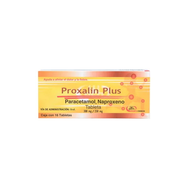 PROXALIN PLUS TAB 250MG 300MG C/16