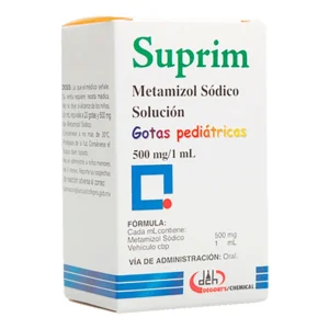 SUPRIM GTS PED 500MG C/15ML
