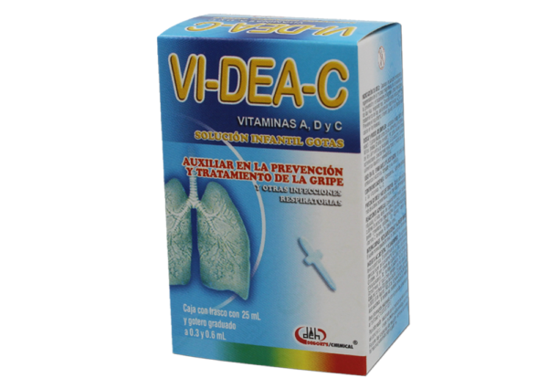 VIDEA C (VITAMINAS ACD2)25ML SOL