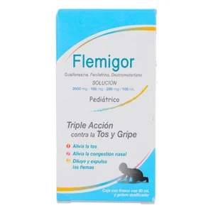 FLEMIGOR 2000MG 100MG 200MG 100MG SOL PED C/60ML